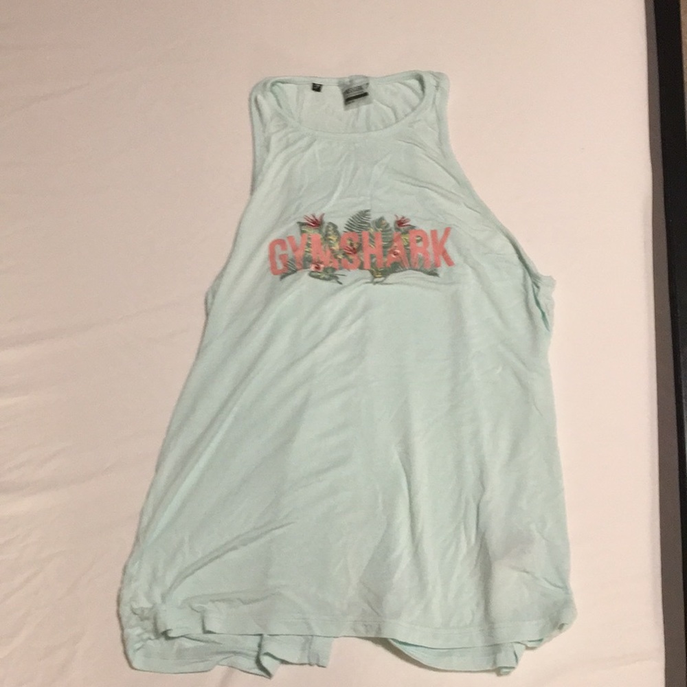 Gymshark sleeveless tie back shirt in M